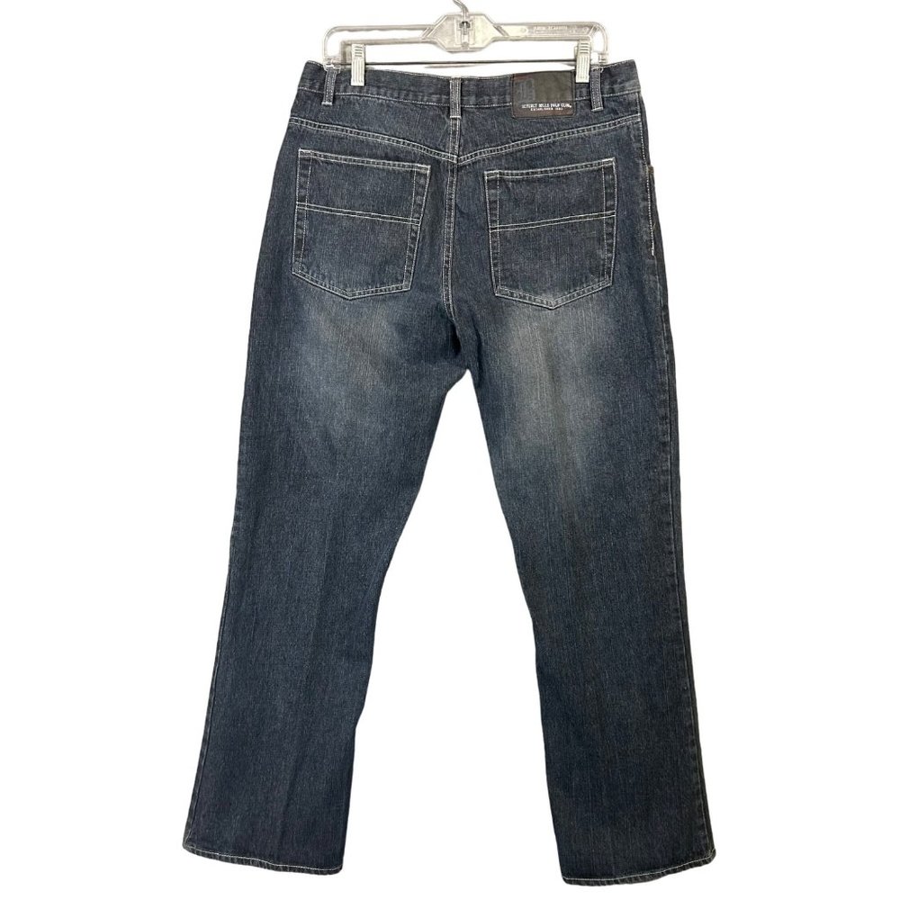 Beverly Hills Polo Club Denim Jeans Men's 34x32 Straight Leg Cotton EUC - Picture 6 of 15